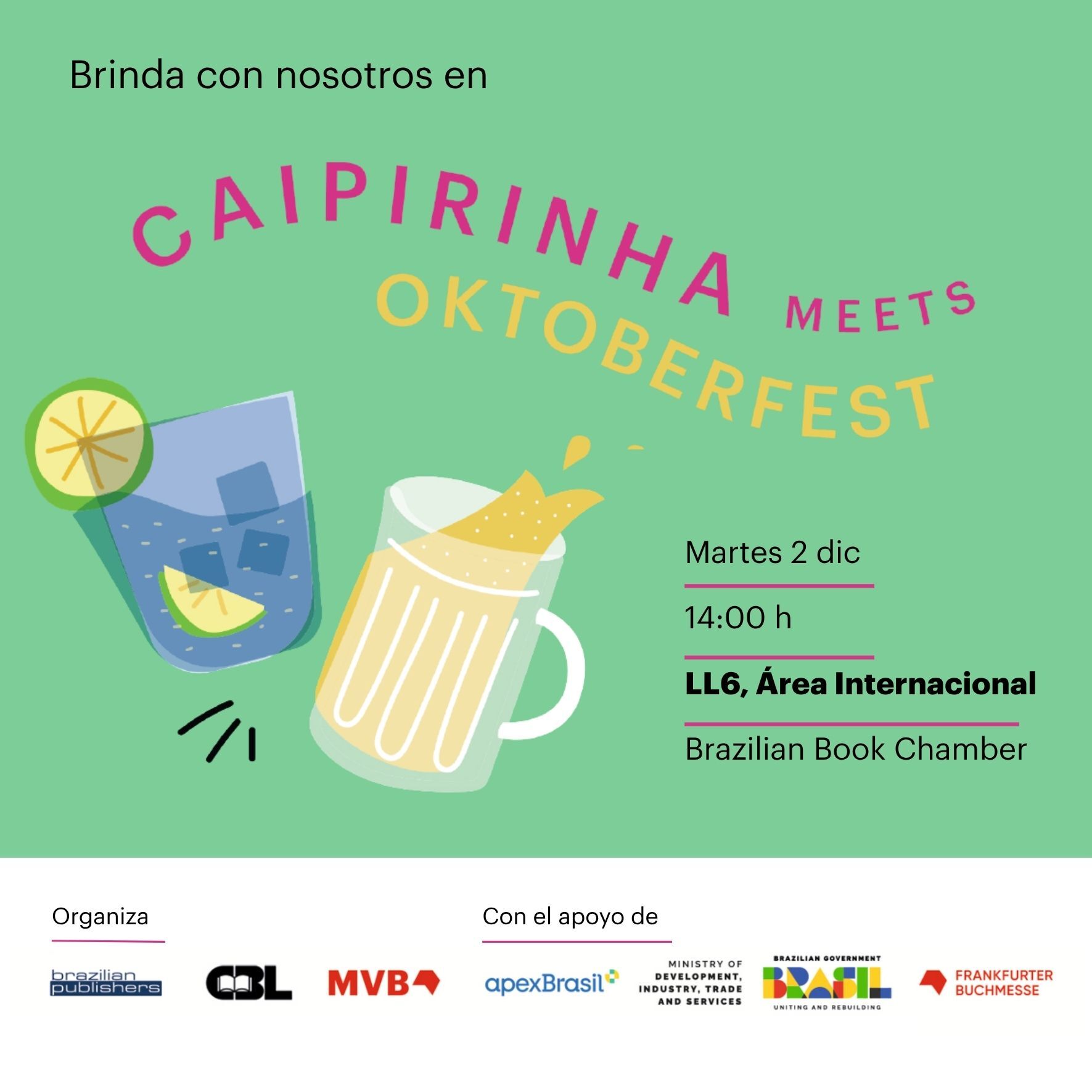 Flyer für Caipirinha meets Oktoberfest
