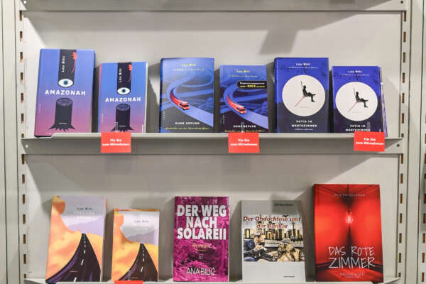 Regalwand Erzaehlungen Romane Lyrik 1