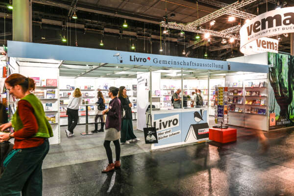 Livro-Stand vom Gang