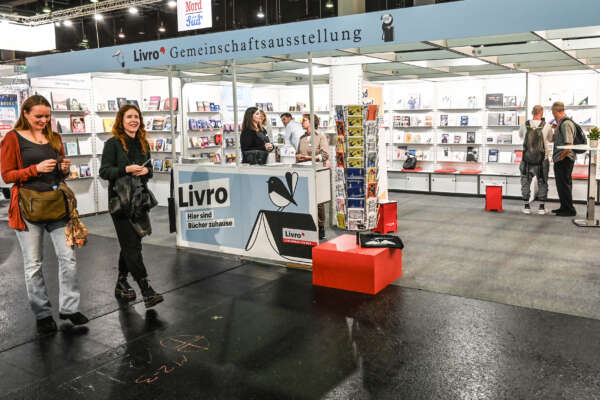Livro-Stand vom Gang