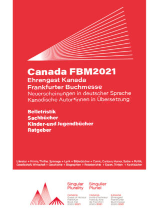 Cover für das Gastland Kanada auf der Frankfurter Buchmesse 2021