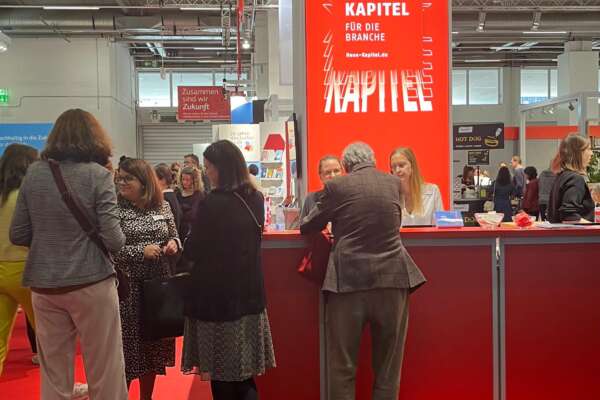 Die Infotheke am MVB-Stand.
