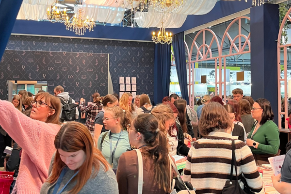 Volles Haus am Lyx-Stand.