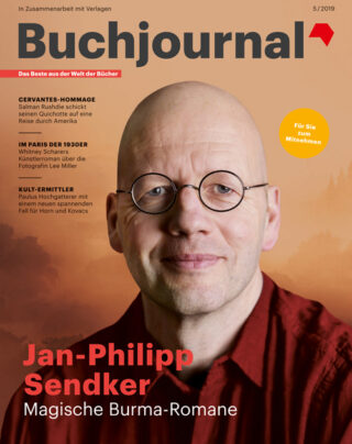Cover Buchjournal mit Jan-Philipp Sendker