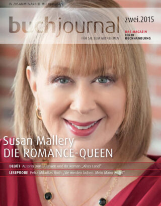 Cover Buchjournal mit Autorin Susan Mallery