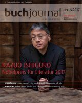 Cover Buchjournal mit Kazuo Ishiguro