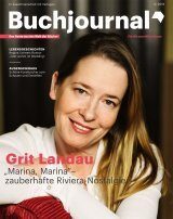 Cover Buchjournal mit Grit Landau